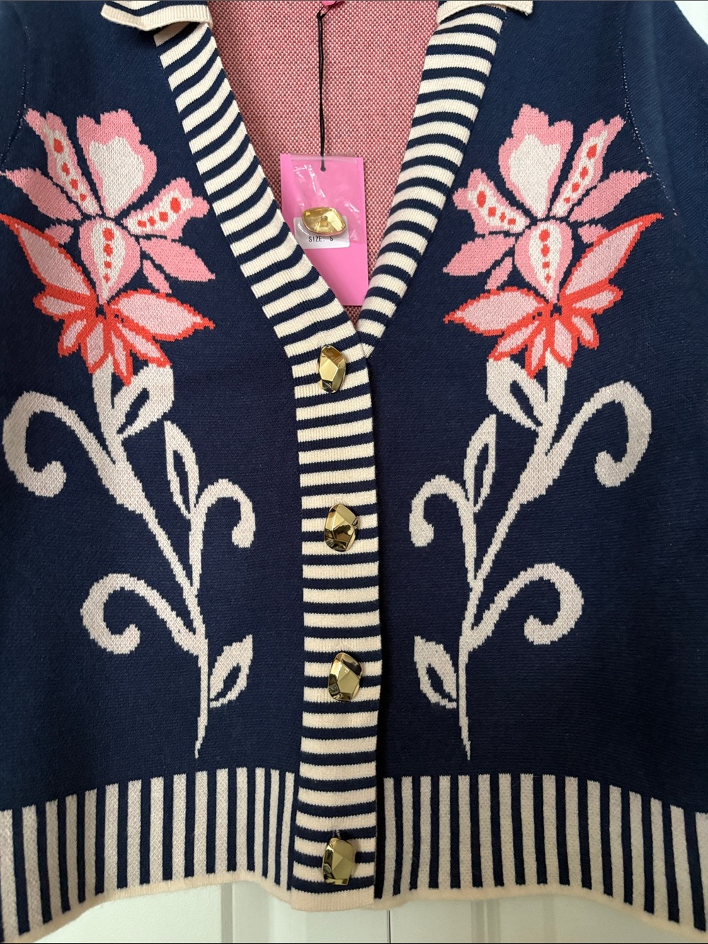 THML Riley Floral Cardigan Top - Picture 6 of 7